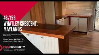 VIRTUAL PROPERTY  TOUR 46/156 Whatley Cresent, MAYLANDS