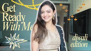 GRWM for a Deepavali concert | Makeup Vlog | Singapore Deepawali Concert 