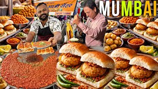 MUMBAI Street Food Tour | Viral Ashok VADA PAV, ICONIC Bombay Sandwich, Loaded PAV Bhaji | Mumbai