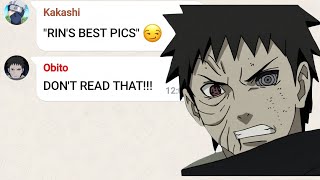 If KAKASHI got OBITO'S SEARCH HISTORY... But it gets EVEN funnier