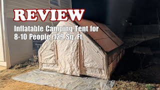 Review - GENERIC 8-10 Person Inflatable Camping Tent