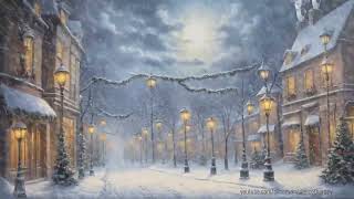 Winter Snow Blizzard ❄️  In The Old City Relaxing Ambience  ❄️