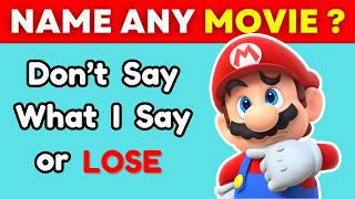 Avoid Saying The Same Thing As Me Challenge | Don't Say What I Say | WhizQuizz