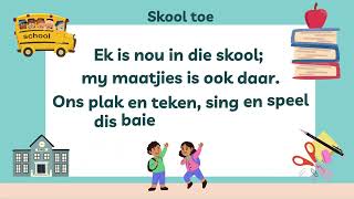 Teaching Afrikaans 1.27 | Rhymes: At School | CAPS Grade 1 Afrikaans FAL