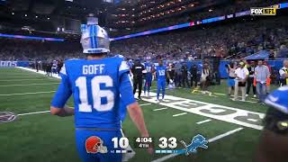Amon-Ra St. Brown Scores Twice vs. Browns | 7 Catches, 70 Yards, 2 TDs