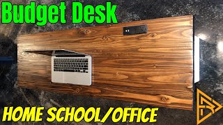 How to Make a Budget Desk for Home Office/School