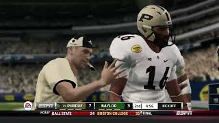NCAA Football 14 Purdue Dynasty - 2013 Mieneke Car Care Bowl vs Baylor