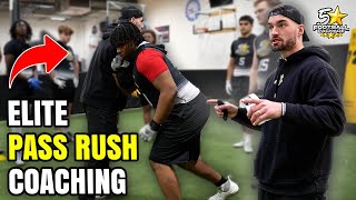 INSANE Defensive Line Coaching: Full Session
