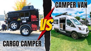 CARGO CAMPER VS VAN || Which One Is Better?
