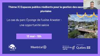 Webinaire | Le cas du parc Éponge de l'usine Atwater : une opportunité saisie