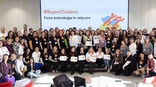 #SuperCoders 2025: peste 2000 de persoane au învățat despre AI și siguranța online