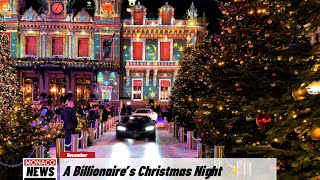 A Billionaire’s Christmas Night in Monaco ✨🎄