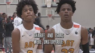 Sharife Cooper And Isaac Okoro Looked Unstoppable!! A.O.T Take On Big Man Carl Lewis
