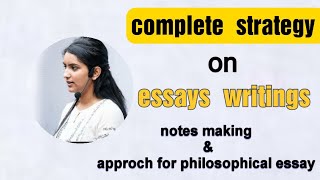 complete strategy for upsc essay writing || IAS only
