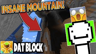 FINDING AN INSANE MOUNTAIN! | DatBlock Survival (Minecraft)