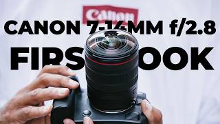 Canon RF 7-14mm f/2.8-3.5L Fisheye Lens First Look