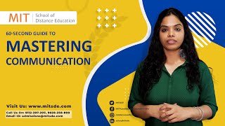 60-Second Guide to Mastering Communication | MITSDE