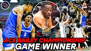 Ace Bailey's Game-winning Shot At Bass Pro In The Mceachern Vs Edmond North Championship Game