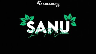 #sanu ek pal chain na aawe new lyrics status whatsapp video #blackscreen #shorts #lxcreation