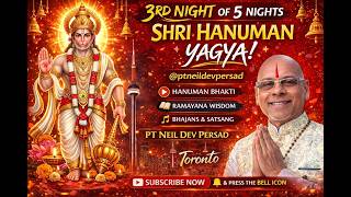 RISE LIKE HANUMAN : PT Neil Persad LIVE in Toronto, Canada 3rd of 5 Nights Nov 2025