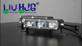 LIU HJG External LED Slim 3 LED - White Yellow - Motorcycle
