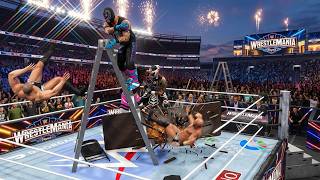 WrestleMania 42: Penta vs. Mysterio vs. Evans vs. Rusev vs. Lee vs. McDonagh IC Title Ladder Match!