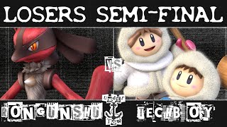 Rongunshu (Lucario) Vs. Techboy (Ice Climbers, ZSS) - Losers Semi-Final - Undertow 2022 - PM Singles