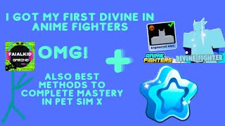 Best method for completing all mastery in PSX + I got my first DIVINE like 1 k opens 0mg