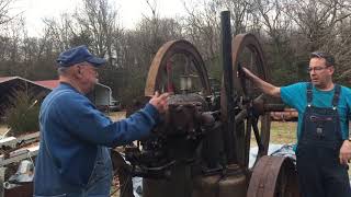 Epic Fail Match Starting a Large Fairbanks Morse