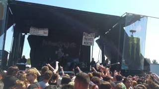 Motionless in White-Immaculate Misconception Auburn Washington Warped Tour 2016