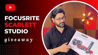 Focusrite Scarlett Solo Studio YouTube Giveaway 🎁