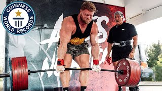 905LBS/410KGS Lifting Battle VS World's Strongest Bodybuilder! *UNNATURAL*