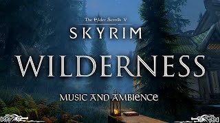 The Wilderness of Skyrim | Peaceful Music & Ambience from Skyrim's Unique Biomes | 4K | 3Hours