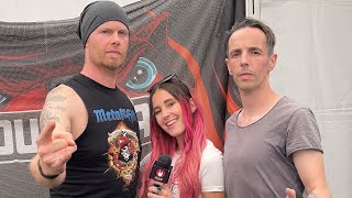 Powerwolf - Interview with Roel van Helden & Falk Maria Schlegel @ Download Festival 2022!