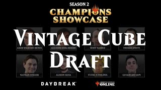 Magic the Gathering Online Championship Showcase 2025 Season 2 - Vintage Cube Draft