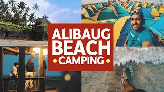 ALIBAUG Beach Camping | New Year Celebration at REVDANDA Beach | Live Music, Food, Games