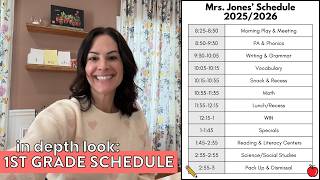 First Grade Daily Schedule (Deep Dive into our Classroom Schedule) 2026