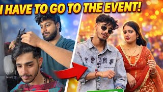 Majboori maker Par Kaate bal 💇😂❤️ || Event mein jaana Tha🫶🏻💃🏻😙 ll @nitishattrii #famlivlog #comedy 