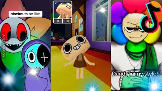 Dandy’s world Tiktok Compilation 🥵 Roblox Shrimpo Goob Dandy Toons Vee Astro Pebble Twisteds