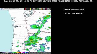 Severe Weather Live NOAA Weather Radio KIG98 Broadcast