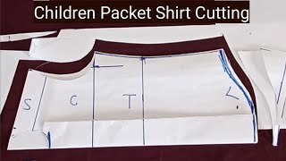 How to Cut Children's Packet Shirt