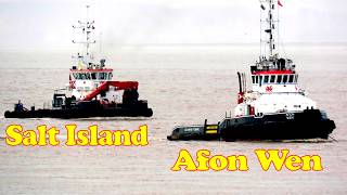 Marine Traffic at Portishead 20260323 Salt Island and Afon Wen