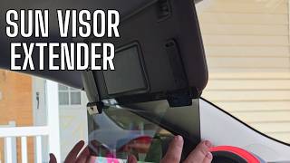 Why Don't Cars Come With This? | JOYTUTUS Sun Visor Extender Review
