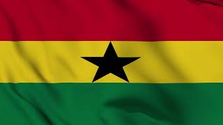 Ghana flag Waving flag animation footage dolgado tube