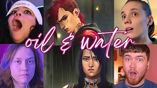 oil & water best reactions "what about us?" (arcane s1 ep8)