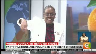 Winnie Odinga addressing differences in family and ODM party