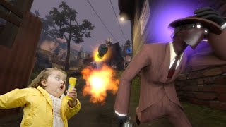 [TF2] Spy Escapes Certain Death Several Times