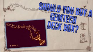 Should YOU buy a GEM deckbox or sleeves?