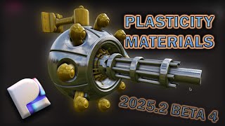 PLASTICITY has a Brand New MATERIAL LIBRARY!