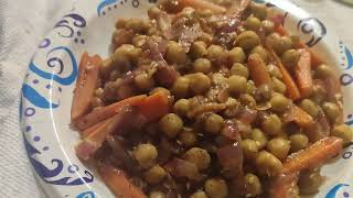 Kung Pao chickpeas.                          OH MY ! OH MY !